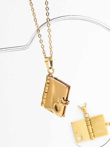 The Beloved Chapter Necklace (Gold)