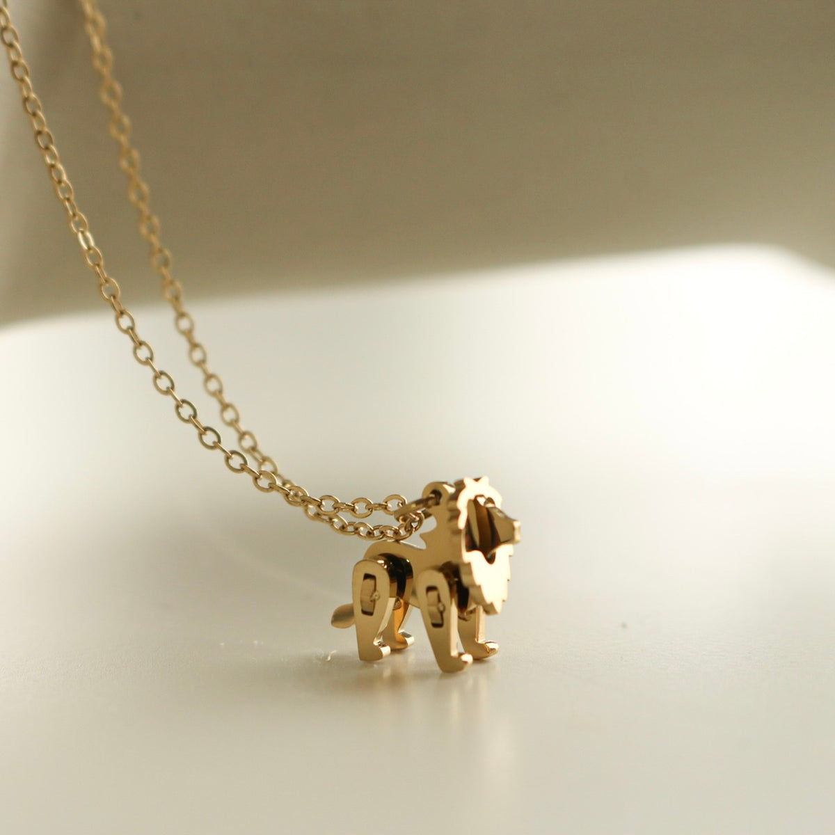 Lion Brick Necklace