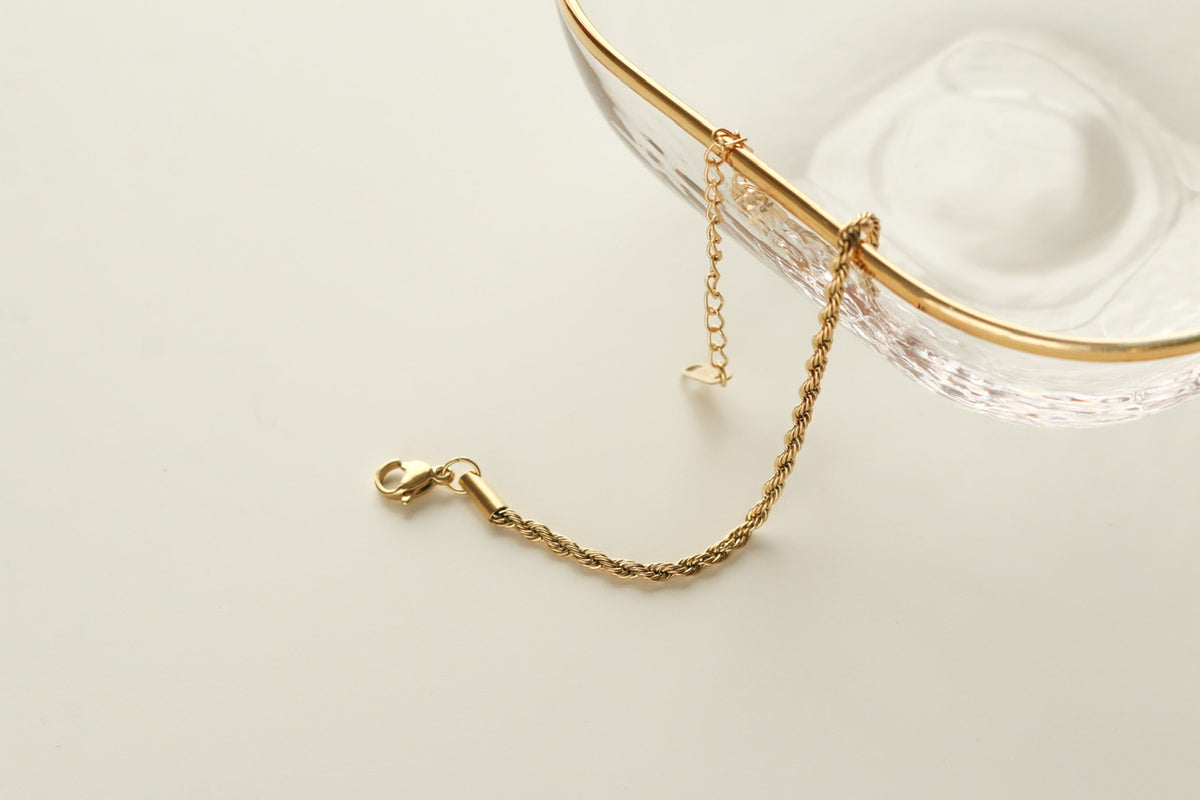 Rope Chain Bracelet (Gold)