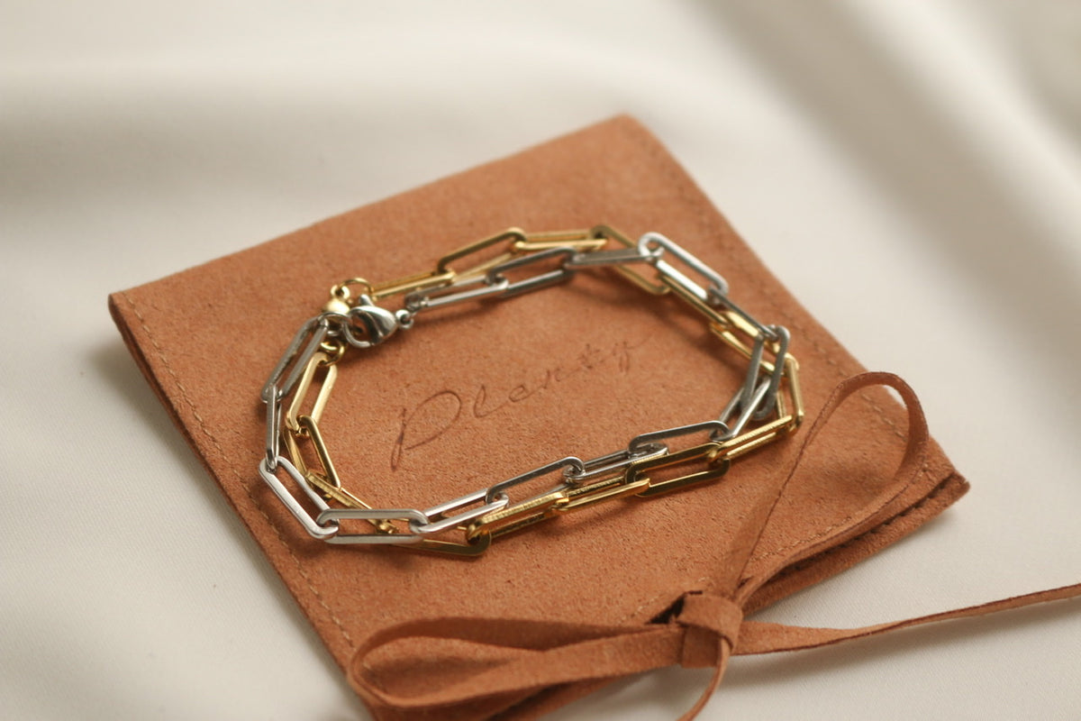 Hayden Chain Link Bracelet (Silver)