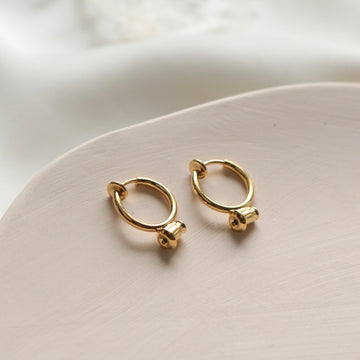 Earring Converters - No Bend (Gold)