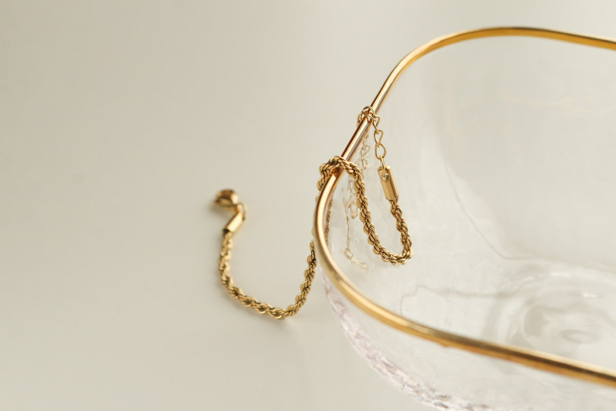 Rope Chain Bracelet (Gold)