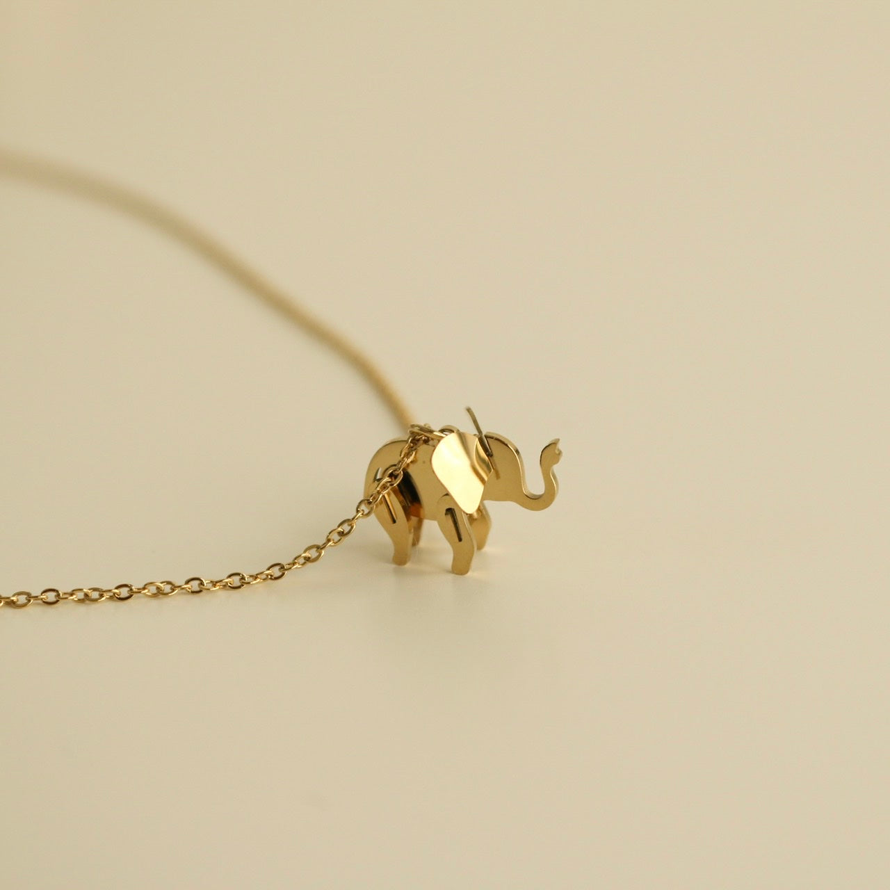 Elephant Brick Necklace