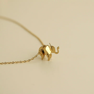 Elephant Brick Necklace