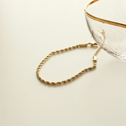 Rope Chain Bracelet (Gold)