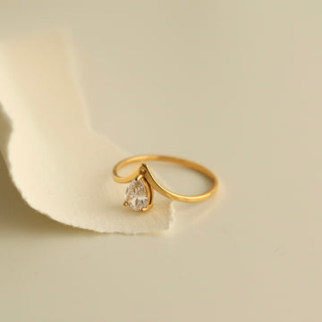 Haylee Wishbone Ring