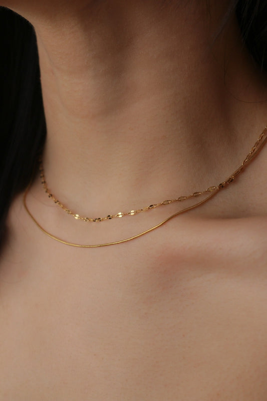 Lipa Snake Chain Layered Necklace