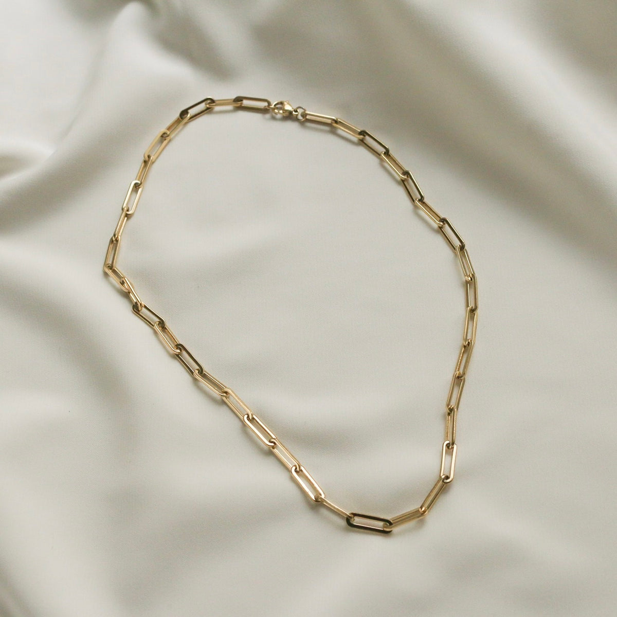 Hayden Chain Link Necklace (Gold)