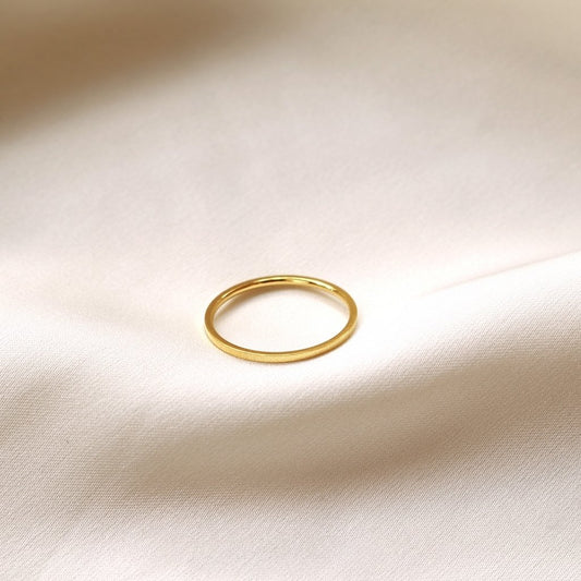 Minimalist Basic Ring (Gold) - Plenty Collection