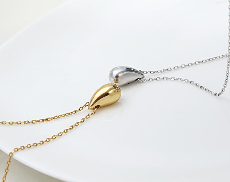 Spring Waterdrop Necklace (Silver) - Plenty Collection