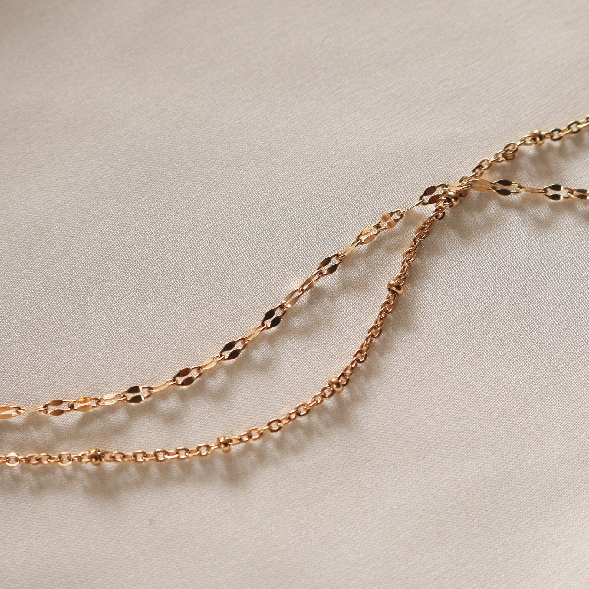 Amaya Layered Anklet (Gold) - Plenty Collection