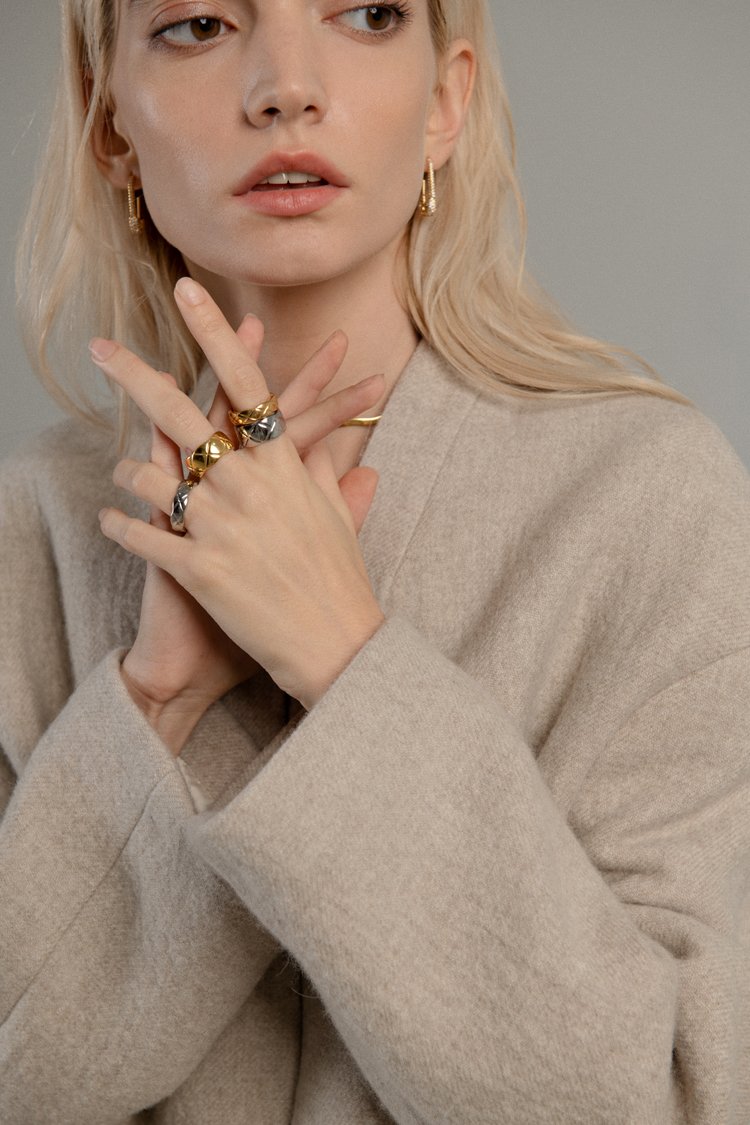 Everleigh Ring (Gold) - Plenty Collection