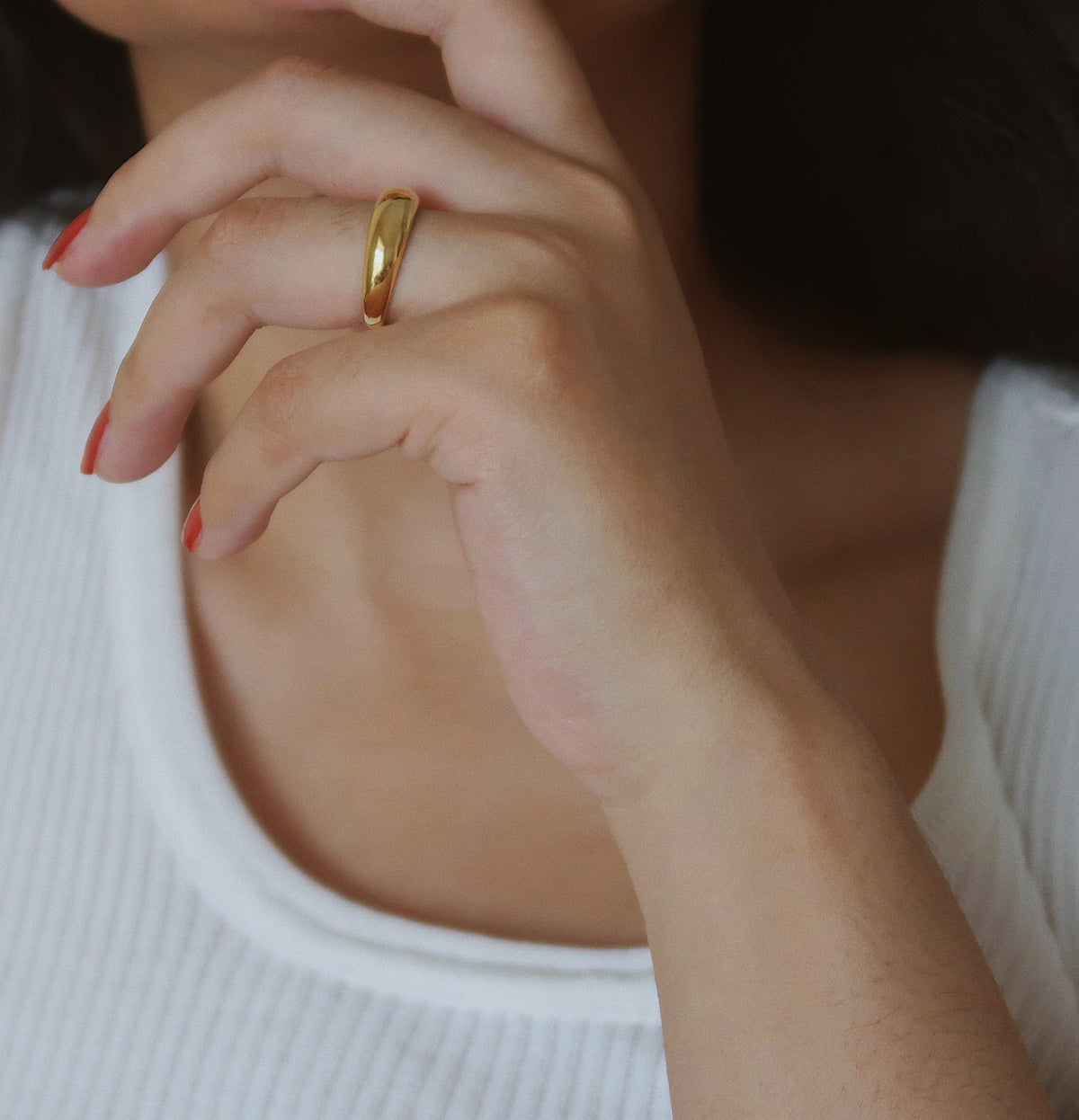 Catalina Dome Ring (Gold)
