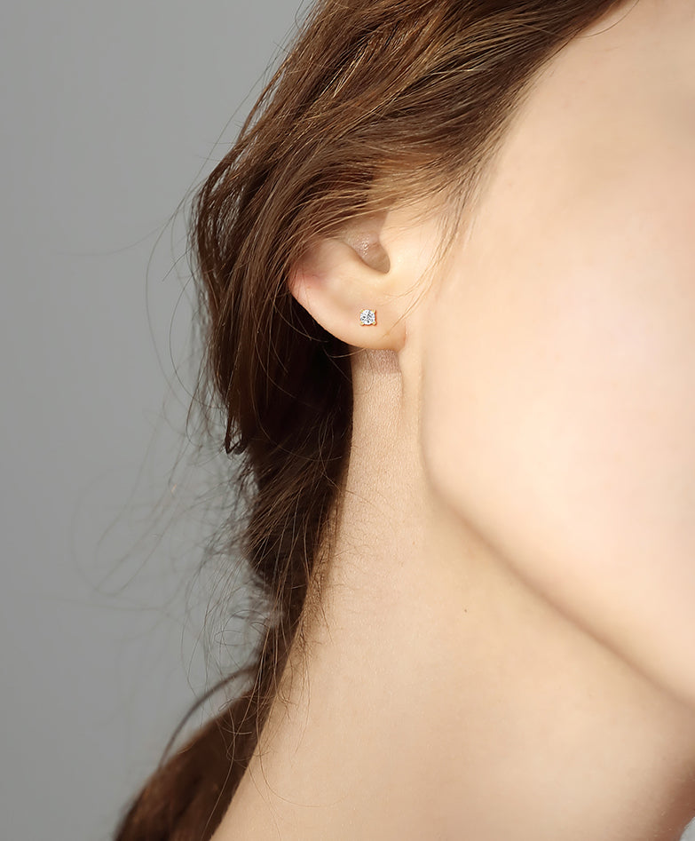 Talia Barbell Earring (Gold)