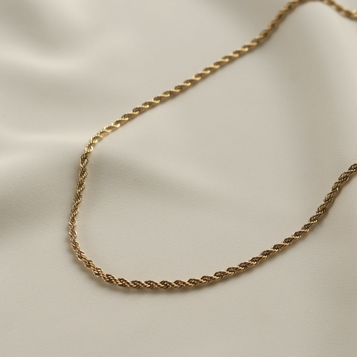 Rope Chain Necklace (Gold)